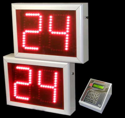 Χρονόμετρο επίθεσης μπάσκετ 24/14 με LED