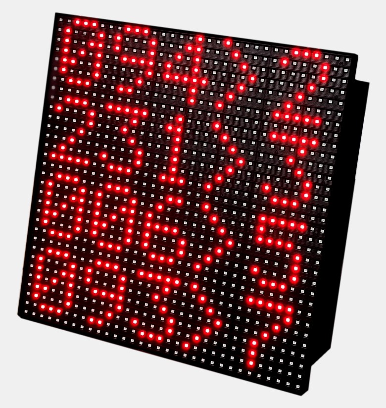 queue LED display matrix πινακίδα συστήματος προτεραιότητας