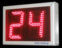 Basket shot clock LED display 24/14 sec